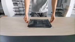 Under Desk Drawer Basket Desk Storage Box Black Metal Hidden Desktop Organizer Under Desk Storage Attachment Sliding Desk Hanging Drawer for Household Office Invisible Large Capacity