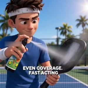 No-rinse CG Pickleball paddle cleaner Paddle cleaner spray Easily wipe black marks Restore racket to peak condition