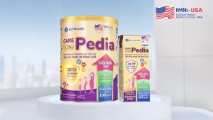 Thùng 48 Hộp Sữa Bột Pha Sẵn CARE 100 PEDIA Nutricare Cho Bé Từ 1 Tuổi Hỗ Trợ Phát Triển Cân Nặng