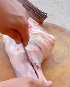 MONGOLIAN KITCHEN KNIFE / 3 LAYER ANTI-RUST KNIFE Super Sharp Knife Kitchen Knife Japanese