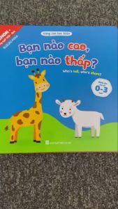 Sách - Combo 8 cuốn Ehon Toán Học Đầu Đời Cùng Con Học Toán - Song Ngữ Việt Anh Cho Bé 0-3 Tuổi