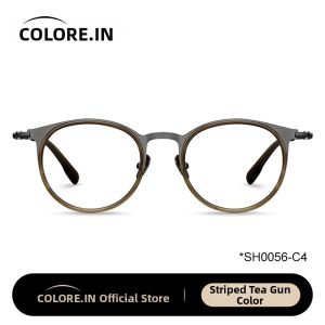 Colore.in | Lightweight Pure Titanium Oversized Mens Glasses Frame 160mm