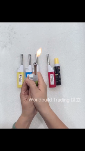 Multi-Color Long Handle Gas Stove Ignition Gun with Refill - High-Quality Kitchen Appliance Accessory