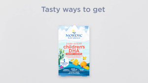 Nordic Naturals Zero Sugar Children’s DHA Gummies Tropical Punch - 30 Gummy Chews