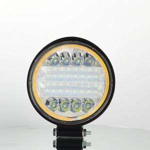 2x Led Work Light Bar Round Spot LED Light For Truck SUV 4WD 4x4 led bar offroad ATV Jeep Tractor Fog Light 12V 24V White Yellow
