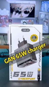 YESPLUS YS 1124 PORT TUNGGAL TYPE C OUTPUT DAYA TINGGI 65W SUPER FAST CHARGING