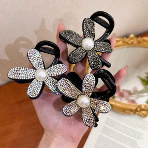 Sáng Bóng Rhinestone kẹp tóc Cho Cô Gái thời trang nữ Ngọt Ngào hoa tinh tế Kẹp Tóc Kẹp tóc càng cua Phụ kiện tóc