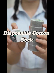 Portable Compression Socks/One-Time-Use Thin Cotton Disposable Sock/For Travel Portable Socks/Sweat-Absorbing SocksPortable Compression Socks/One-Time-Use Thin Cotton Disposable Sock/For Travel Portable Socks/Sweat-Absorbing Socks