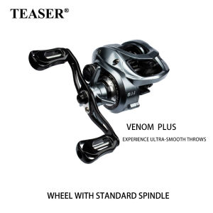 TEASER Venom PLUS Water Drop Reel 10+1 Bearings Long Cast Anti-Tangle All-Purpose Reel Smooth Lure Water Drop Fishing Reel