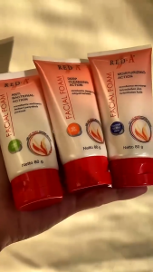 Viva Red A Facial Foam For Acne Normail Oily Skin 40gr sabun cuci wajah skincare