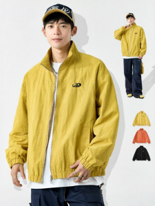 SZON | Water Repellent Men Jacket for Spring and Autumn Stand Collar