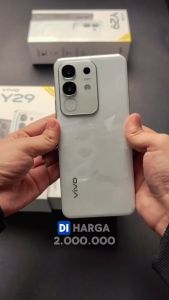 𝐍𝐄𝐖 𝐋𝐀𝐔𝐍𝐂𝐇 - 𝐕𝐈𝐕𝐎 𝐘𝟐𝟗 𝐑𝐀𝐌 𝟖/𝟐𝟓𝟔𝐆𝐁 I ORI SEGEL I NFC I Baterai 6500mAh FlashCharge I AI ERASER