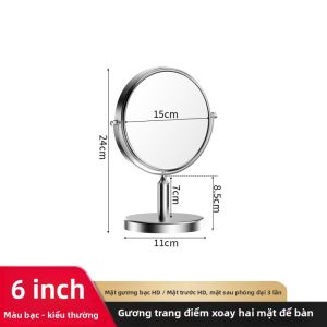 Gương Trang Điểm Kính Phóng Đại HD Hai Mặt