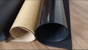 Bahan Lembaran Sol Java Rino Alas Sepatu tebal 2 mm Karet Fiber Premium Motif Polos Glossy Doff Pria Wanita Hitam Krem