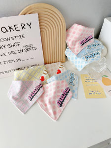 Pure Cotton Triangle Scarf & Anti-Vomiting Feeding Bibs: Essential Baby Accessories