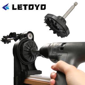 LETOYO Electric Retractable Line Spooler Fishing Reel Auxiliary Device Quick Line Retrieval Tool Outdoor Camping Travel Gear