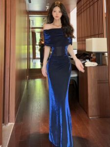 CHANGTONG | Đầm Hugging Mermaid Dài Quyến Rũ Mùa Hè