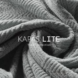 KAPAS LIVING | KAPASLITE Premium ELS Cotton Bath Towel Collection | Hypoallergenic | Easy Care | OEKO-TEX Certified