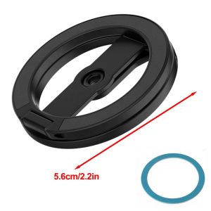 Strong Magnetic Phone Holder for Magsafe Folding Dual-sided Magnet Stand Finger Ring Photography Bracket for iPhone Pro Samsung