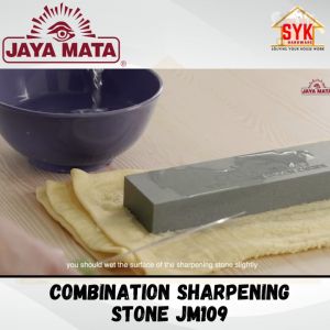 SYK Jaya Mata JM109 6Inch Knife Sharpening Stone Knife Sharpener Stone Kitchenware Pengasah Batu Asah Pisau
