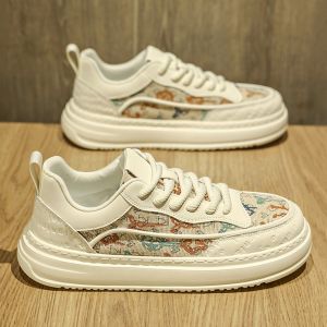 MINGTI | Breathable Thick Sole Comfortable Canvas Sneakers