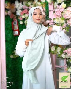 Jilbab Pastan Balqis Pad Malay Bahan Luxury Eco Dry By Kimikey