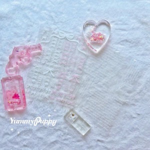 Seventh Issue Transfer Stickers Ballet Ribbon English Poem Flow Hemp Handmade Album Materials Yummy Puppy