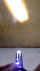 LAMPU UTAMA MOTOR H6 D2 LASERGUN DEVIL EYES LAMPU LED H6 LASER HI LO DUAL BEAM 2 WARNA AC&DC