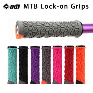 Odi | ODI G30 MTB Silicone Lock-On Handlebar Grips Anti-Slip Shock Absorption Downhill Bicycle Mountain Bike 22.2MM Handle Parts