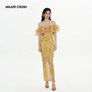 Strapless Fish Tail Slim Fitting Beach Dress