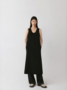 ICICLE | Winter Wool and Cashmere Double Face Sleeveless Dress