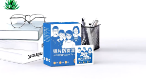 JS SHOP New 100pcs Sheets/box of Anti Fog Wipes for Glasses Disposable Wiping Cloth