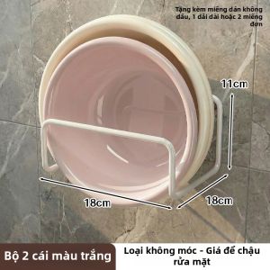 MINGZHIYIFAN | Giá Để Đồ Phòng Tắm Treo Tường có móc