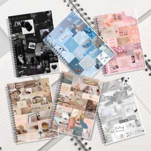 Notebook a6/Buku Diary/Buku Catatan/Buku Notebook Aesthetic/Note Book Aesthetic