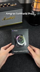 Amgras iceWorld Pro 2 mobile phone radiator AI temperature control game live broadcast silent magnetic suction/back clip