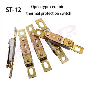 2ชิ้น ST-12สวิทซ์ควบคุมอุณหภูมิ NC เตาอบไฟฟ้าป้องกันความร้อนเซรามิกสำหรับเครื่องเป่าลม