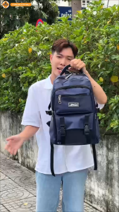 Balo Học Sinh Cấp 2 Cấp 3 Xbags Dark Blue XB3202 - Balo Trung Học Chống Thấm Nước Hiệu Quả Nhiều Ngăn Tiện Lợi Vải Polyester Cao Cấp