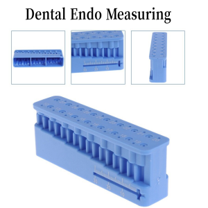 Dental Endo Measuring Autoclavable Endodontic Block Files Instrument Ruler High Temperature Resistance