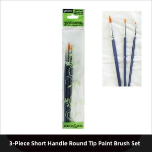 Pebeo Professional Nylon Watercolor Painting Brushes Set for Ceramic Painting Art Drawing Beginners Hand Drawing Tools