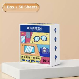 Dedicated Eyeglass and Screen Cleaning Wet Wipes