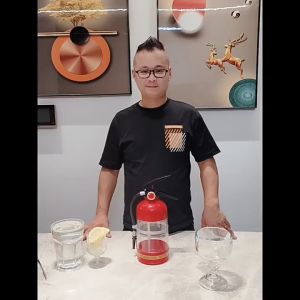 Tháp bia bình cứu hỏa bơm áp suất dung tích 2L (Bottle)