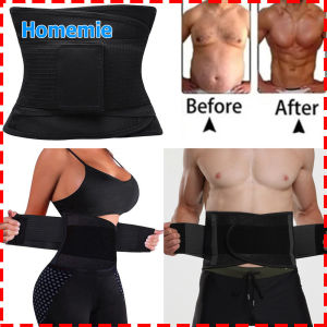 Waist Trimmer Weight Loss Waist Trainer Body Shaper Slimming Belt Tummy Trimmer Men Womens