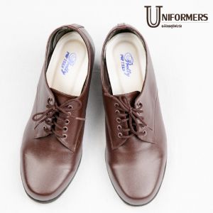 [แบบที่1] รองเท้าผู้กำกับลูกเสือครูหญิง รองเท้าครูลูกเสือหญิง ฟรีถุงเท้าแม่เสือ 1 คู่