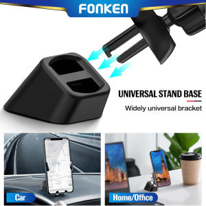 FONKEN รถที่วางโทรศัพท์ขาตั้งช่องแอร์คลิปสําหรับแม่เหล็กยึดโทรศัพท์ฐานรถ Dashboard Bracket โทรศัพท์มือถือ GPS อุปกรณ์เสริมแท่นวาง