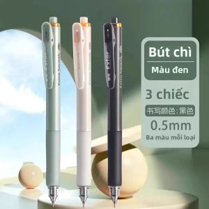 Bút Gel M&G Đen 0.5Mm Có Đẩy Lên Trung Tính ST Đầu Kim Thon Gọn Ngòi Cho Văn Phòng Và Trường Học Đồ Dùng Văn Phòng Phẩm