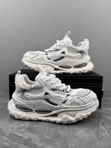 UCoc Dad Shoes Mens Trendy Sporty Low-Top Breathable Mesh Upgraded Version Summer 2025 Thick Bottom Air-Cushioned Casual Sneakers