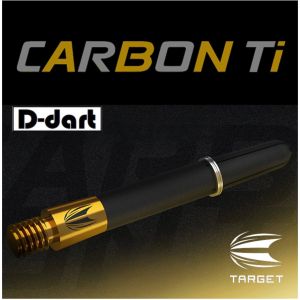 TARGET DART SHAFTS - CARBON TITANIUM (TI) PRO DART SHAFT/STEM 1 SET/3 SHAFTS