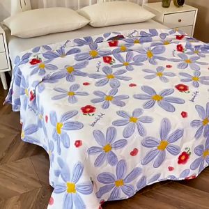 ผ้านวม ผ้าห่มนวม ผ้าห่มฤดูร้อน blanket สีทึบสองด้าน อ่อนนุ่ม เย็น เนียน 3 ฟุต 6 ฟุต 6.5 ฟุต ผ้านวมฤดูร้อน ผ้าห่มพกพา