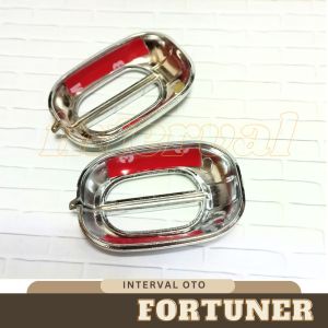 Cover Side Lamp Sein Mobil Fortuner Altis Hilux Ring Side Lamp Samping Chrome