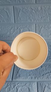 Trigen Paper Bowl 390 cc (Height :4 inches Opening : 4 inches) Available Quantity: (6 Pcs/Set)  (12 Pcs/Set)  (25 Pcs/Set)